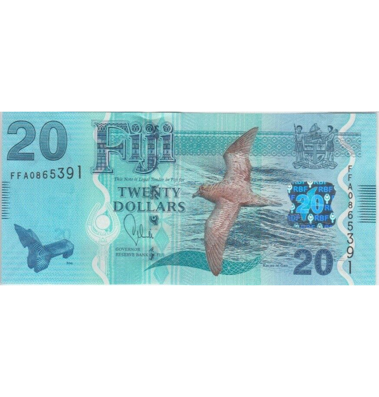 Fiji 20 Dollars 2013 Pick 117a